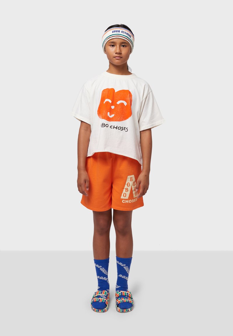 Bobo Choses JOYFUL FACE  - T-shirts print - off white