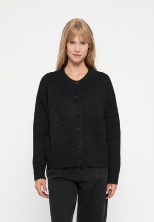 FUZZY TEXTURE  - Jopica - black
