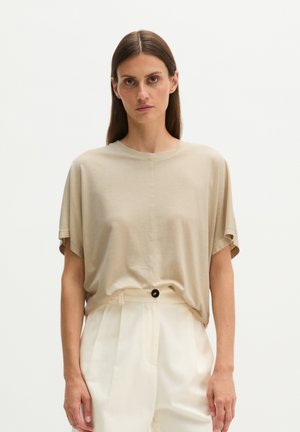 Marc O'Polo, T-Shirt basic - linen beige