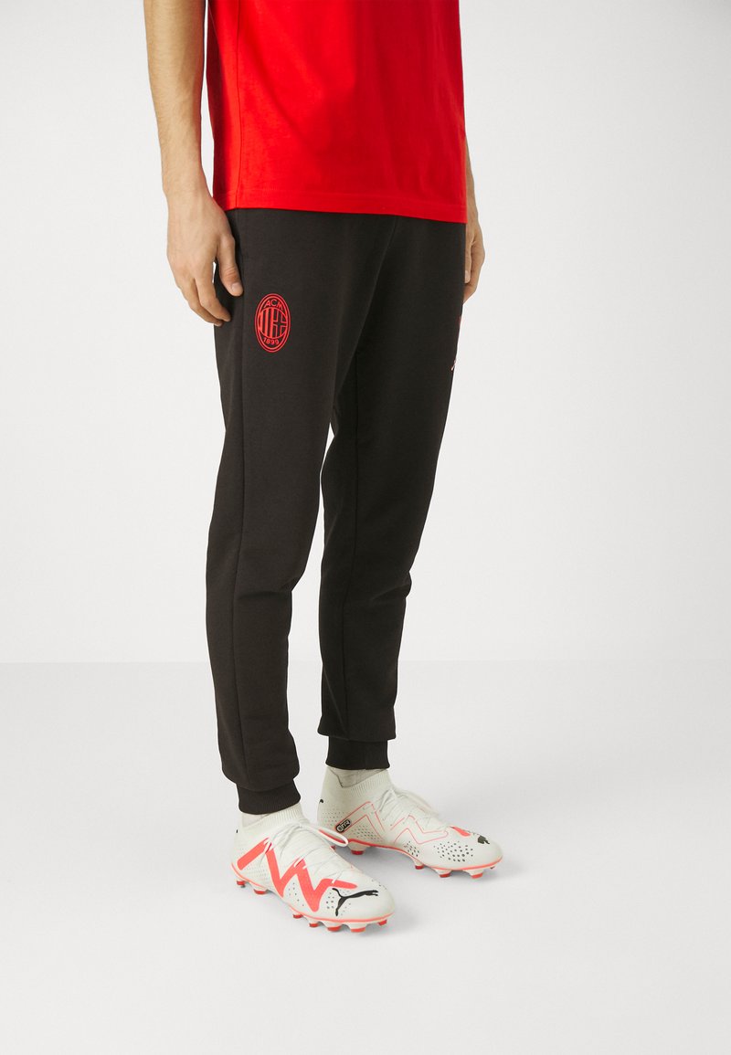 Puma AC MILAN FTBLICONS PANTS - Pantalon De Survêtement - Puma Black Pu142e1jx Q11
