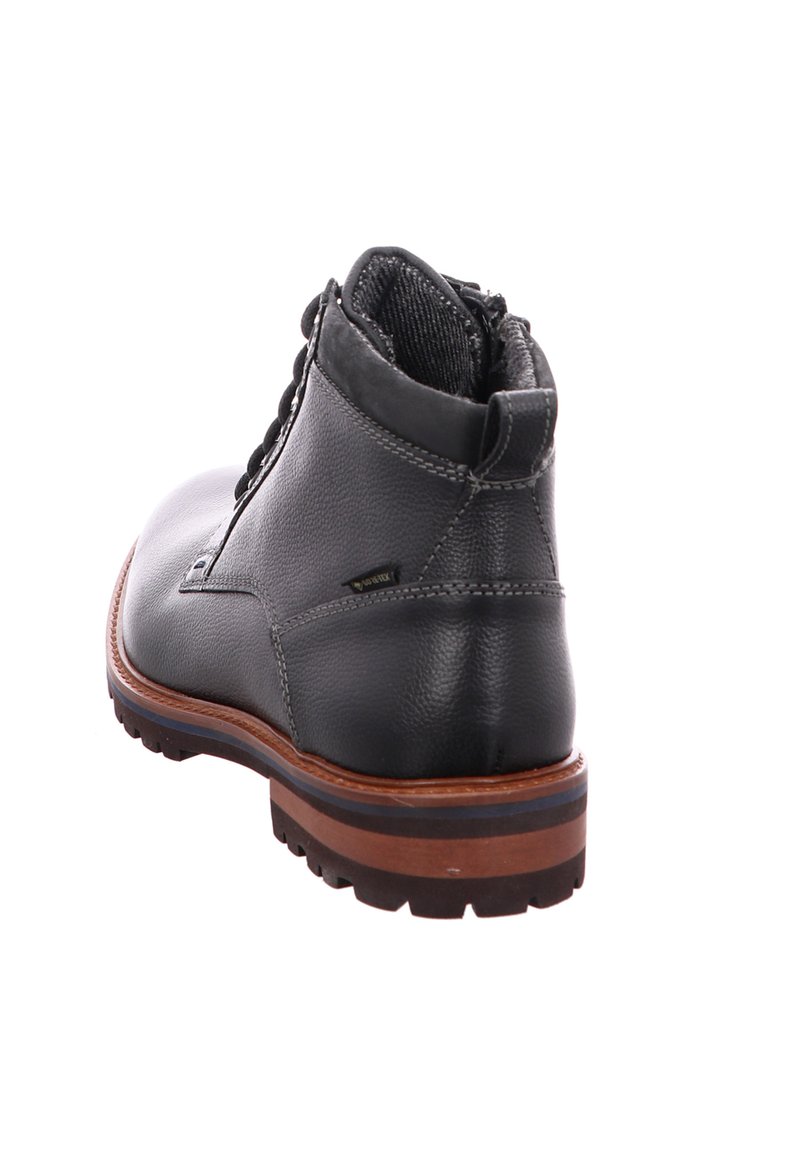 Herren Schnürboots | Fretz Men MILANO Schnürstiefelette schwarz - DR96480 Herren Schnürboots | Fretz Men MILANO Schnürstiefelette schwarz - DR96480