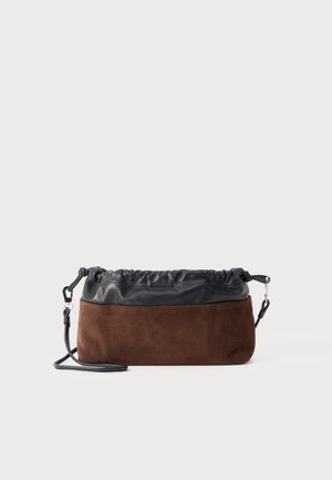 TWIN - Pochette - dark brown/black