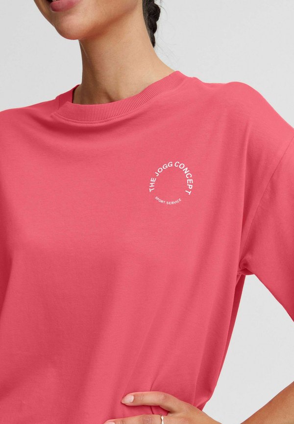 JCSimona - Print T-shirt - calypso coral2