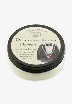 Florex DEOCREME FÜR DEN HERREN MIT SHEABUTTER UND KOKOSÖL - Deodorant - weiß