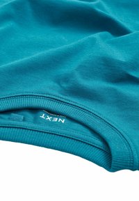 Next SHORT SLEEVE - Jednoduché tričko - deep teal blue