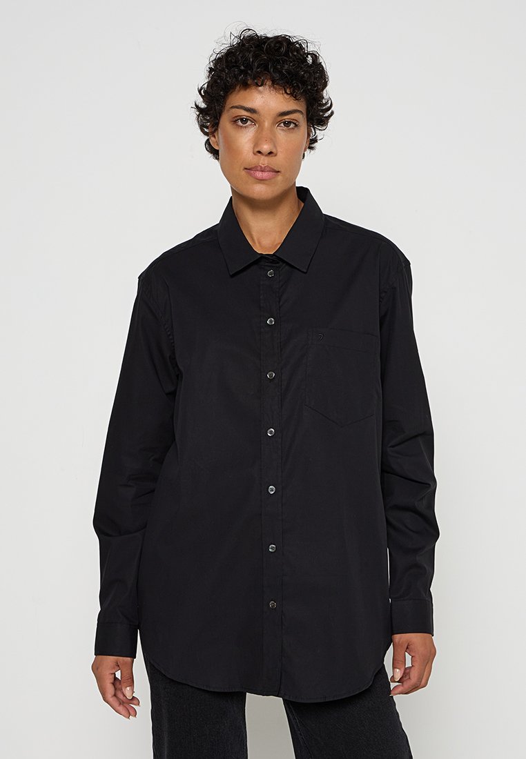 7 For All Mankind Overhemdblouse zwart