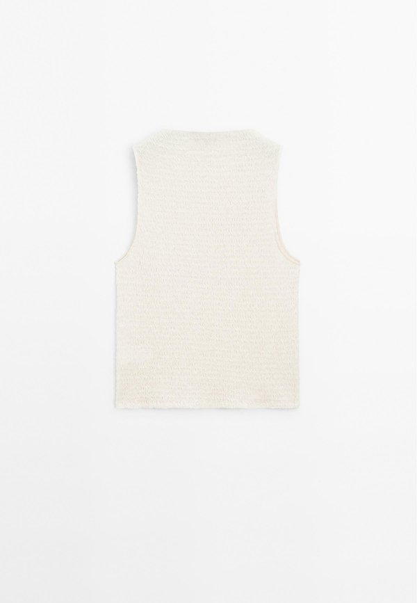 TEXTURED  - Blouse - beige3