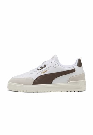 SHUFFLE TOWN - Trainers - white-flat bronze-vapor gray