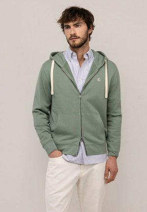 El Ganso, SUDADERA CREMALLERA - Sudadera con cremallera - verde