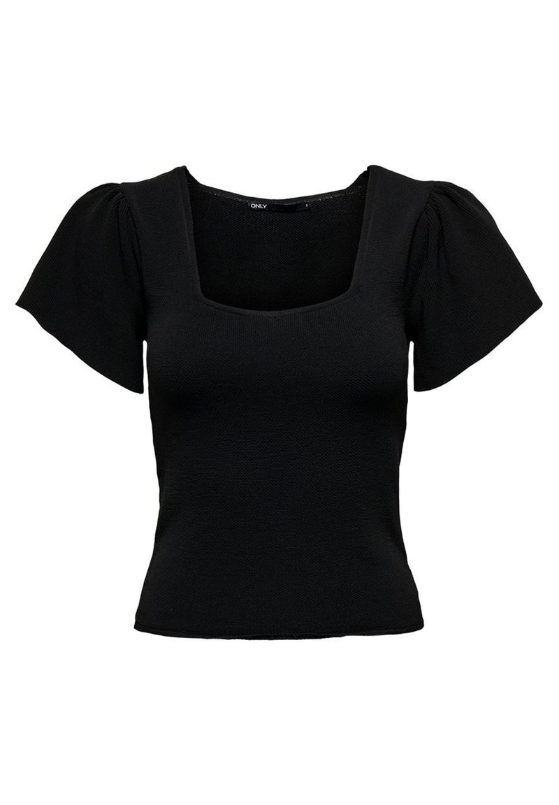 Only T-shirt basic zwart Only T-shirt basic zwart