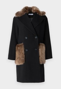 DAYOUNG COAT - Cappotto classico - black toscana honey