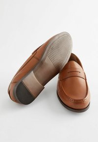 Next PENNY LOAFERS WIDE FIT - Mokkasiner - tan brown