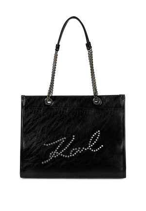 SKUARE TOTE STUDS - Handbag - black