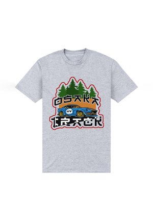 T-Shirt print - heather grey
