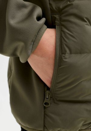 Jack & Jones Junior, JJEPERFECT HYBRID JACKET - Blouson - dusty olive