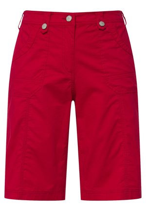 Ulla Popken 4 POCHES - Shorts - red