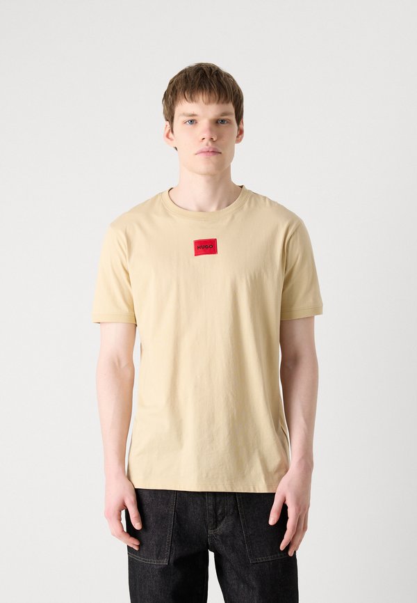 DIRAGOLINO - Print T-shirt - open beige4