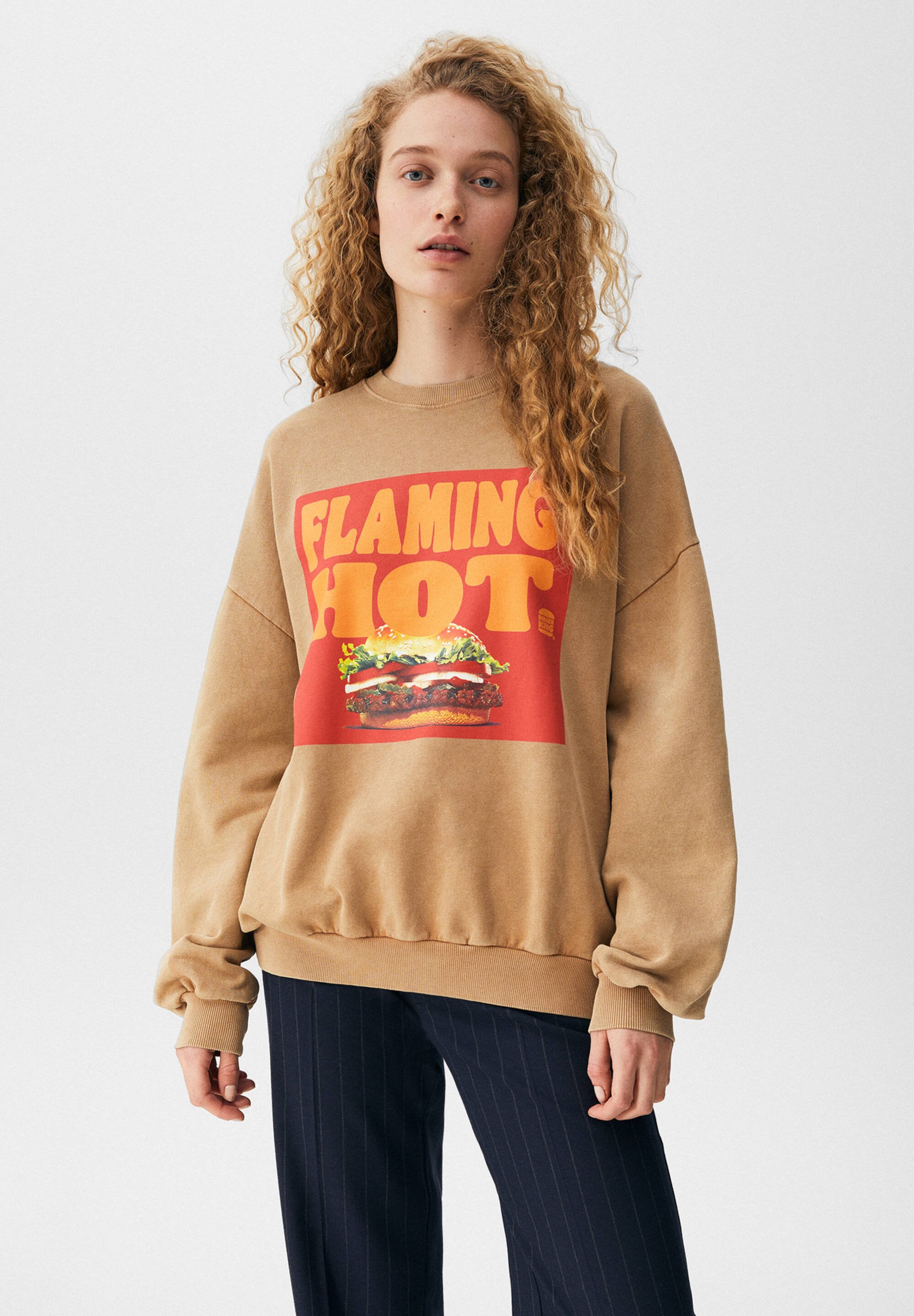 PULL\u0026BEAR BURGER KING - Sweater - light 