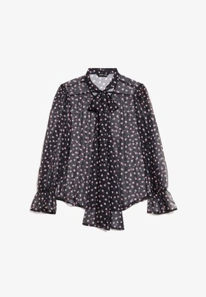 Sister Jane, PAINTERLY BLOUSE - Hemdbluse - black