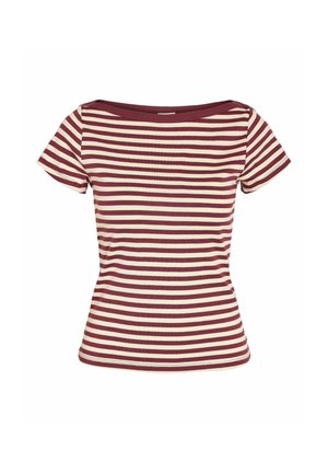 Noisy May, T-SHIRT NMSTORMI - T-shirt basic - tawny port