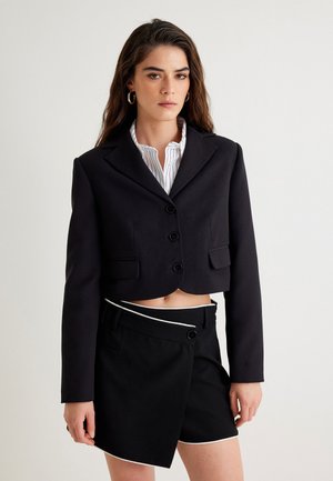 CROP - Blazer - black