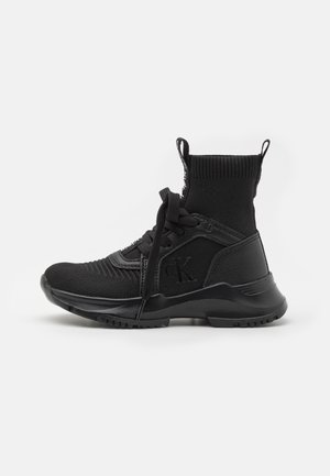 Sneakers hoog - black