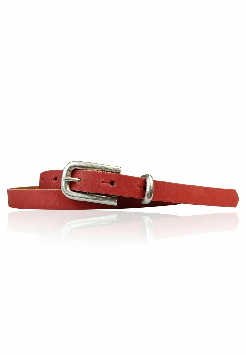 Damen Gürtel casual | Fronhofer SEHR SCHMALER SCHNALL Gürtel rot - GB42926 Damen Gürtel casual | Fronhofer SEHR SCHMALER SCHNALL Gürtel rot - GB42926