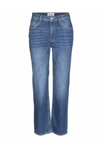 Vero Moda STRAIGHT FIT VMELIA  - Ravne kavbojke - medium blue denim