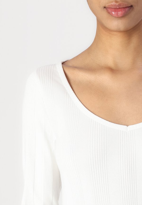 V NECK IRREGULAR  - Long sleeved top2