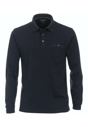 CASAMODA LANGARM GESTREIFT - Poloshirt - blau