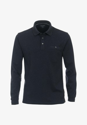 LANGARM GESTREIFT - Polo shirt - blau