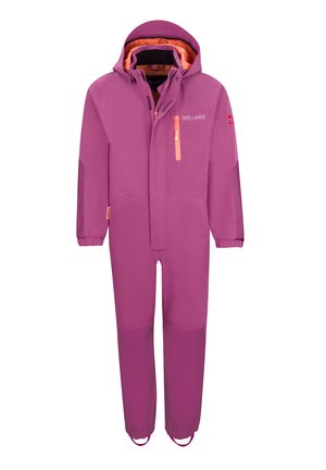 TROLLKIDS BERGEN OVERALL - Snowsuit - mallow pink papaya