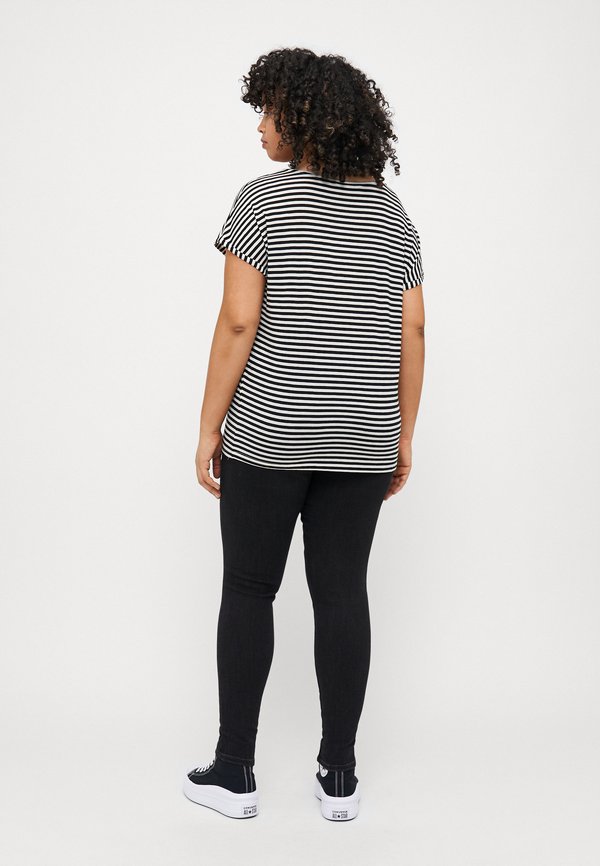 VMAVA PLAIN STRIPE - Print T-shirt2