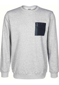 Urban Classics - Sweatshirt - grey/midnightnavy Thumbnail-Bild 1