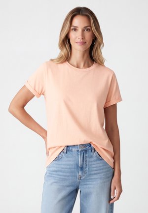 usha, T-Shirt basic - khaki