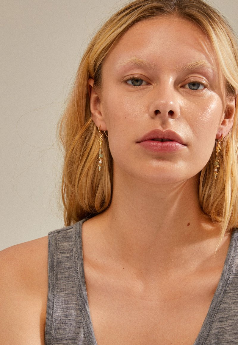 Pilgrim CLOUD - Pendientes - gold-coloured
