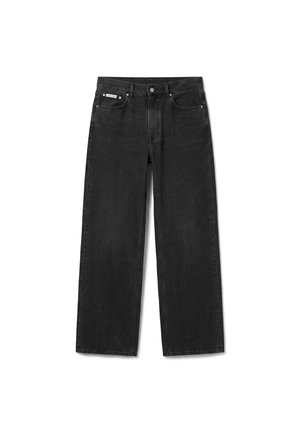 Calvin Klein Jeans, RELAXED WIDE LEG - Jean boyfriend - ck essential black