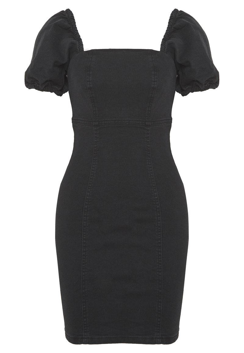 New Look Jeansjurken zwart