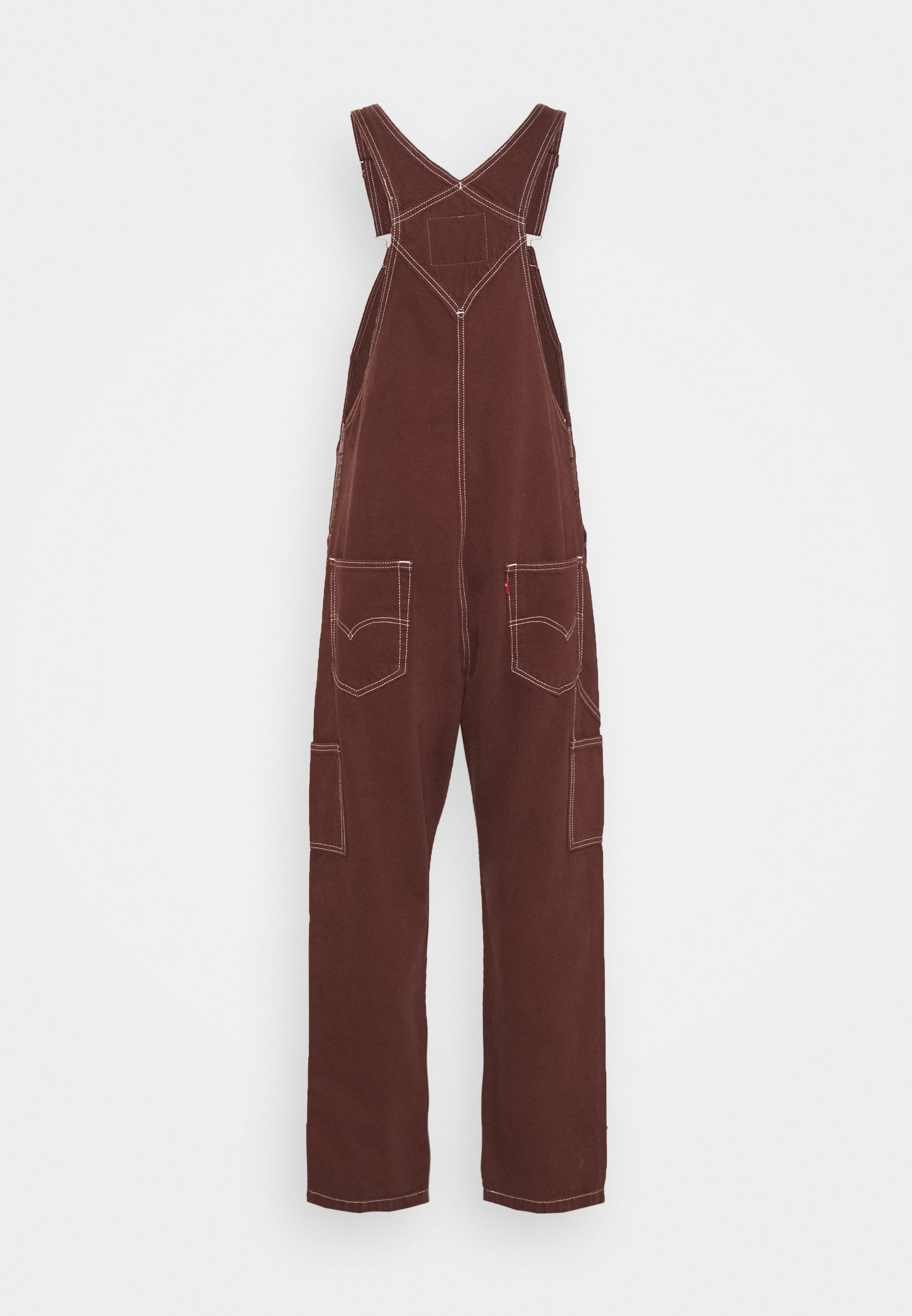OVERALL - Dungarees - bitter chocolate 