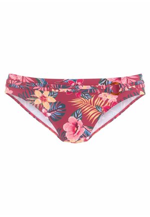 s.Oliver Bikini bottoms - rostrot bedruckt