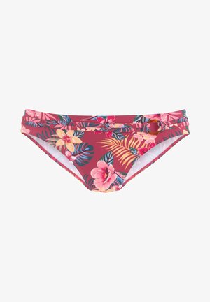 s.Oliver, Bikini-Hose - rostrot bedruckt