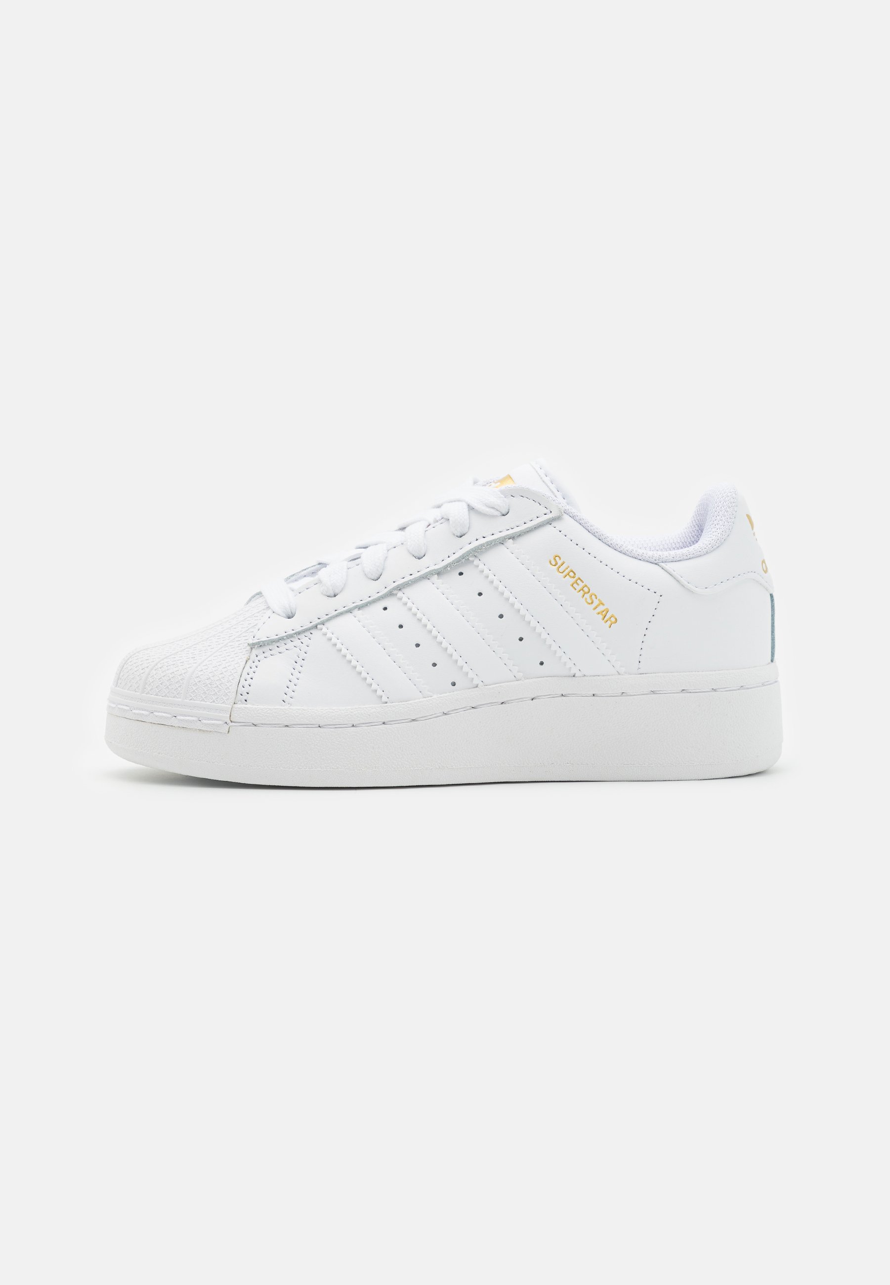 Adidas superstar women white gold Clearance