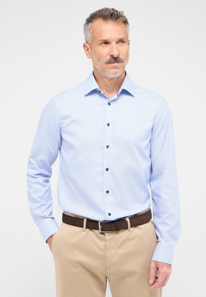 Eterna BAUMWOLLHEMD - SLIM FIT - Hemd - hellblau