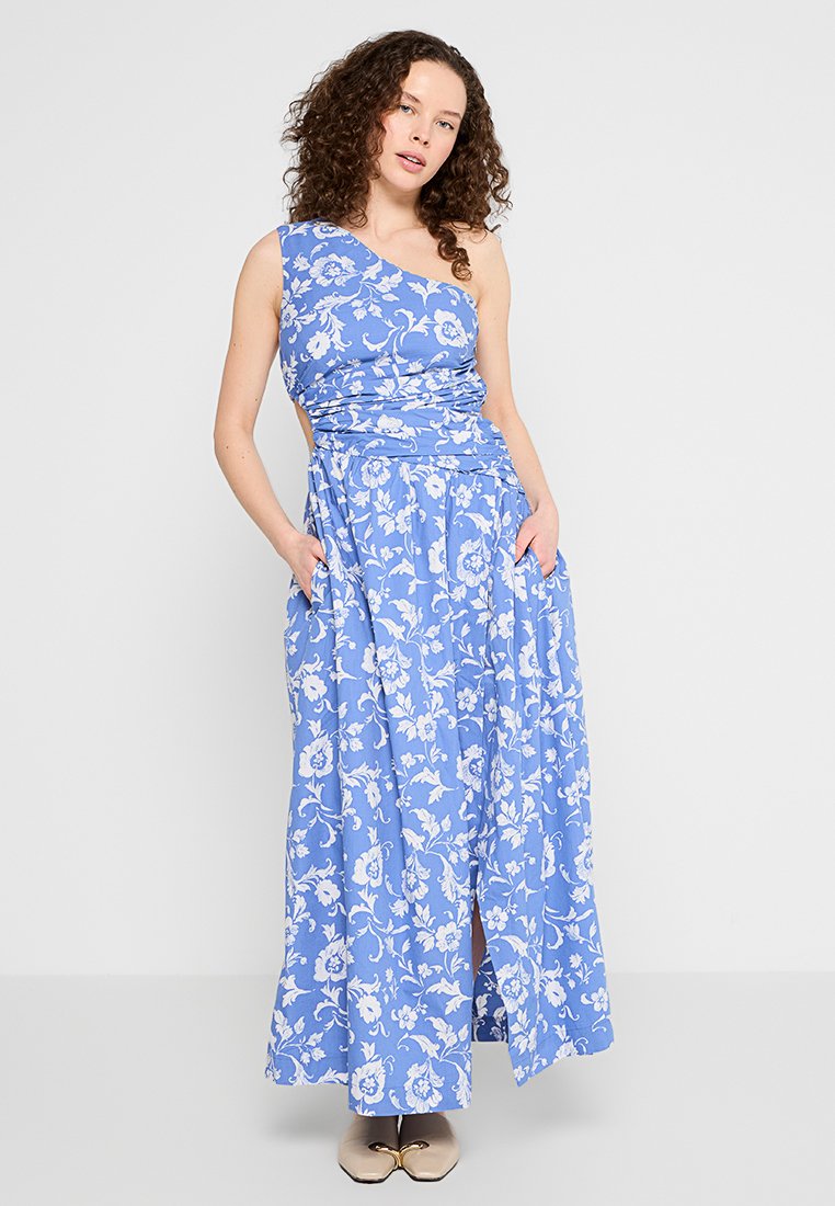 Abercrombie & Fitch Maxi-jurk blauw