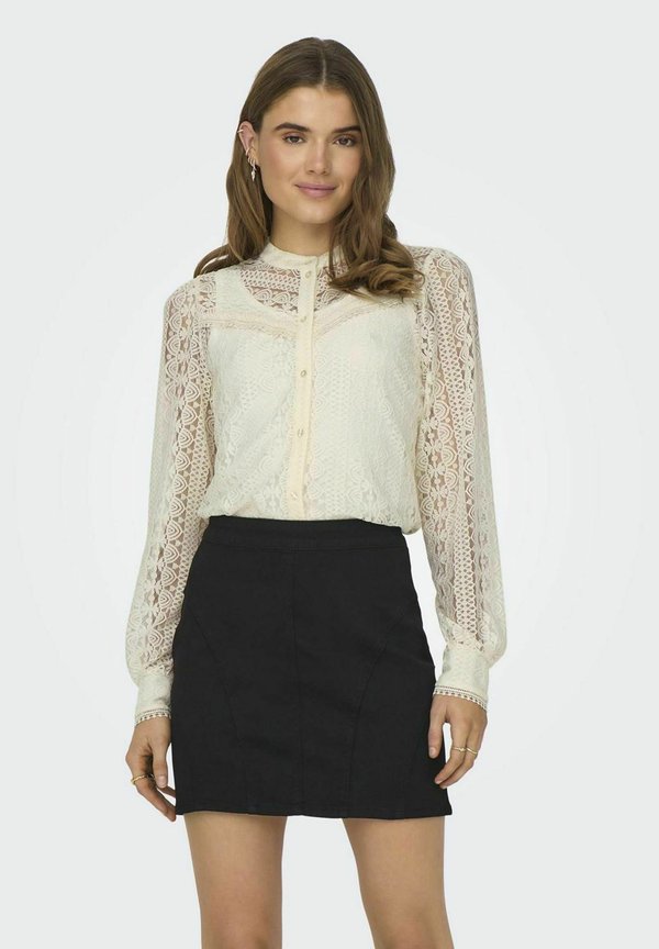 ONLREBA - Button-down blouse - egret