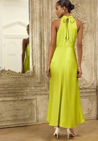 Next TALL - TEXTURED HALTER SLEEVELESS - Maxiklänning - lime green