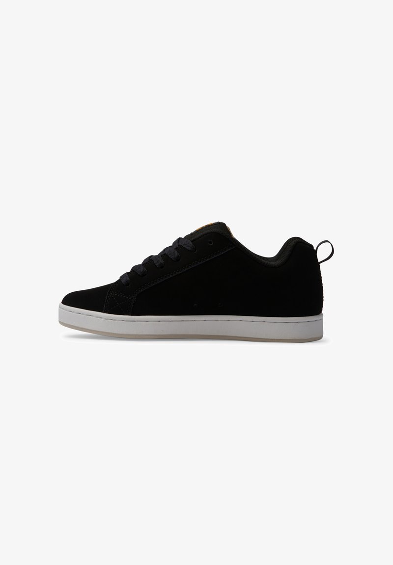 DC Shoes COURT GRAFFIK - Matalavartiset tennarit - black/gold