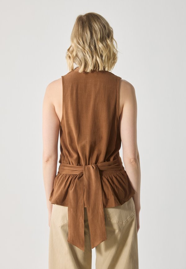 LINEN BLEND TOP - Top2