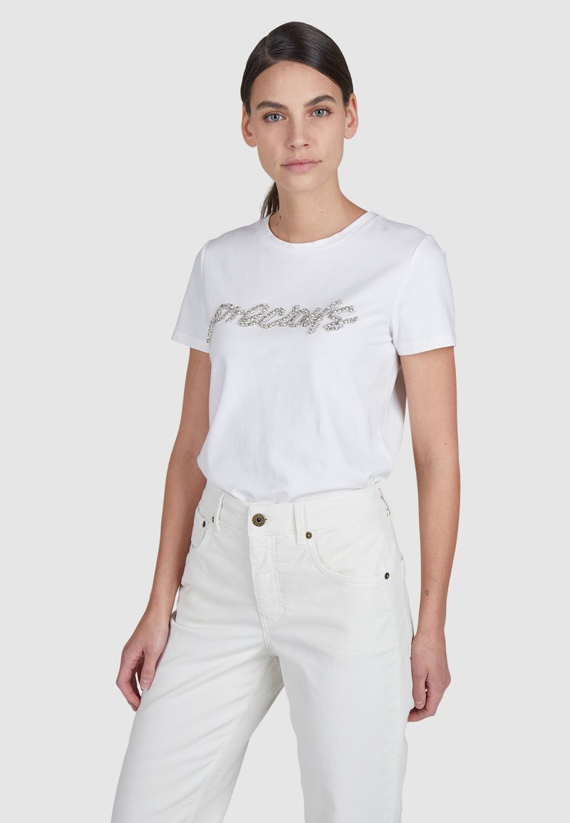 Marc Aurel T-Shirt print - off white varied