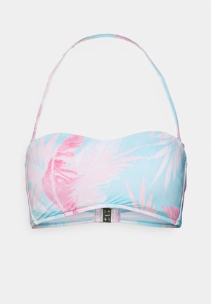 Seafolly TROPICANA BUSTIER BANDEAU - Bikini felső - pink quartz